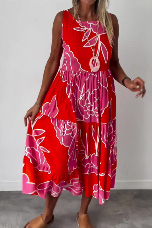 Vestido Casual Estampado Floratta Original Priya™