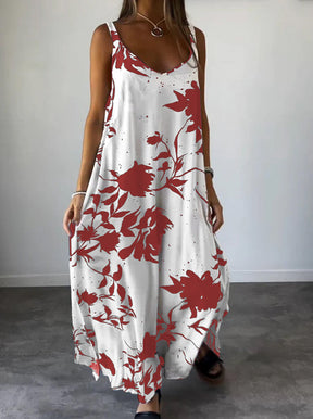 Vestido Suspensório Tropical *Original Priya™