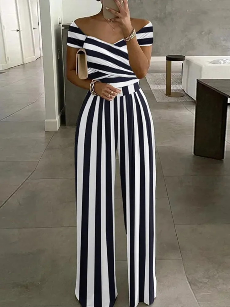 Macacão Cintura Alta Estampado Opulent
