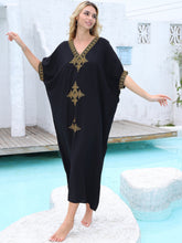 Kaftans Bordado Preto Verão 2025 Preto - Original Priya™