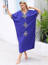 Kaftans Bordado  Verão 2025 Azul - Original Priya™