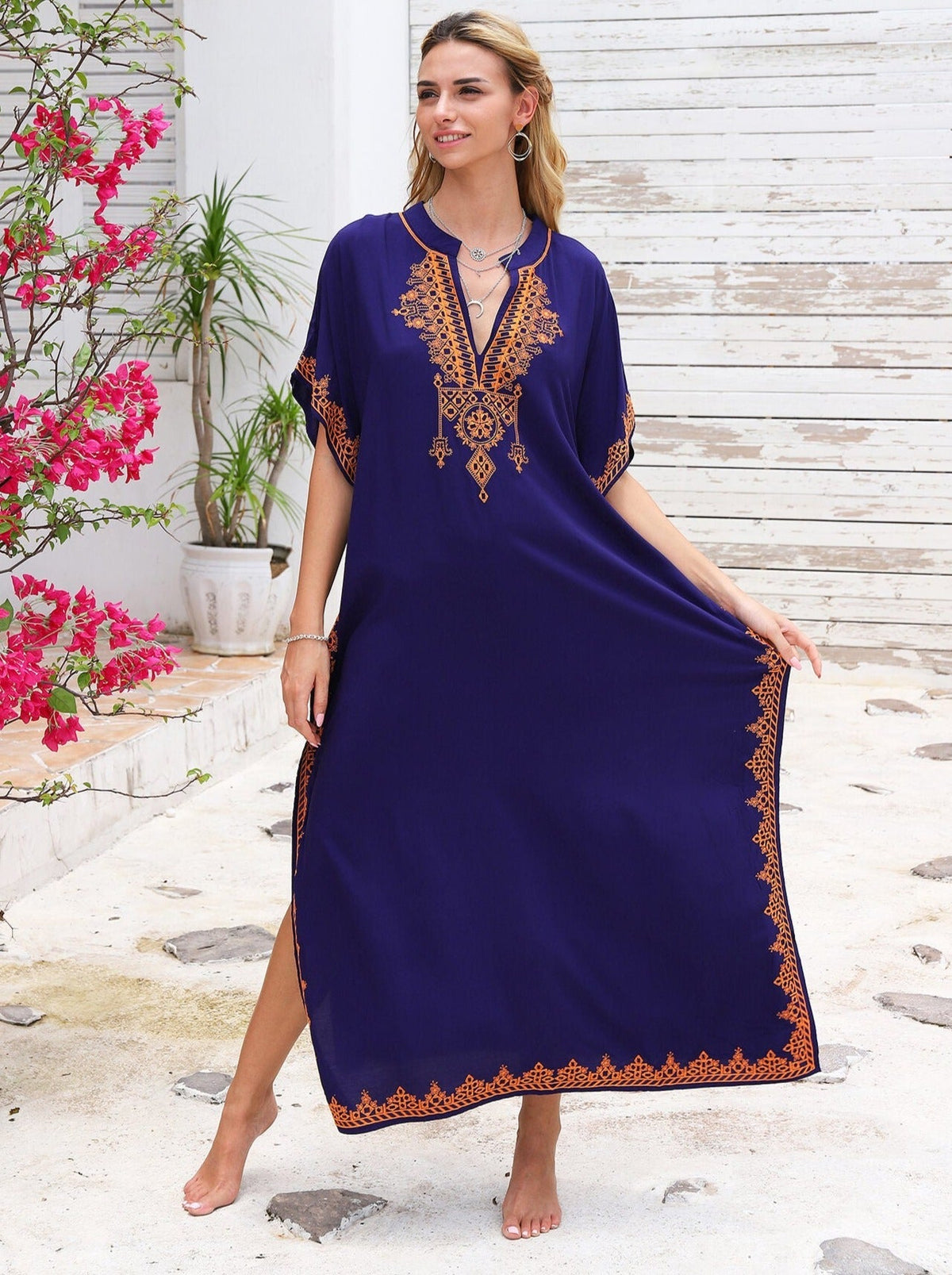 Kaftans Bordado Verão 2025 Royal- Original Priya™