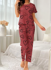 Conjunto Pijama com Manga Curta