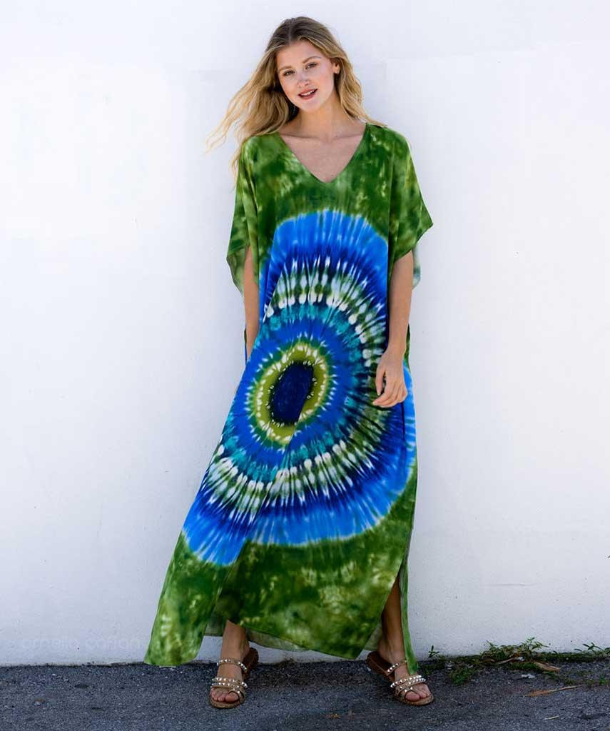 Colors Louise casual Verão 2024 Caftan - Mavive ™ - Mavive