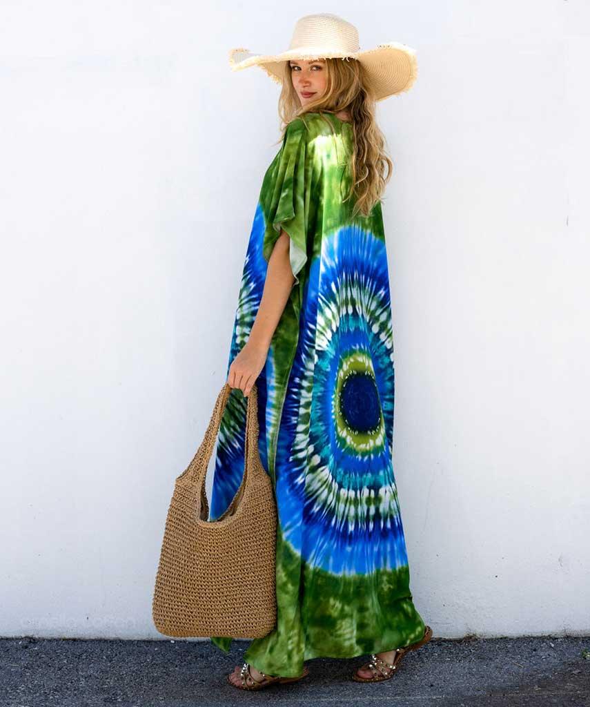 Colors Louise casual Verão 2024 Caftan - Mavive ™ - Mavive