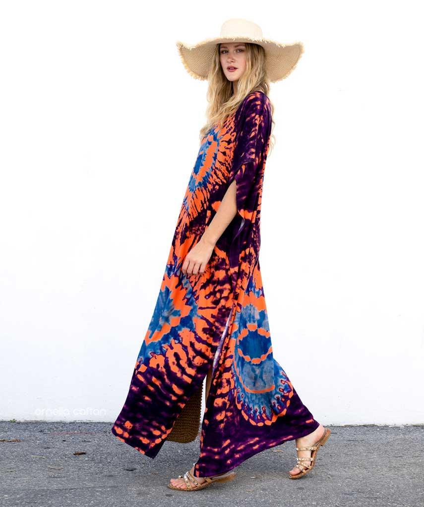 Colors Louise casual Verão 2024 Caftan - Mavive ™ - Mavive