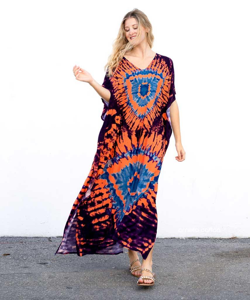 Colors Louise casual Verão 2024 Caftan - Mavive ™ - Mavive
