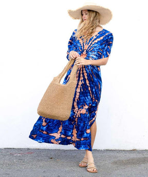 Colors Louise casual Verão 2024 Caftan - Mavive ™ - Mavive