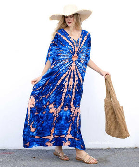 Colors Louise casual Verão 2024 Caftan - Mavive ™ - Mavive