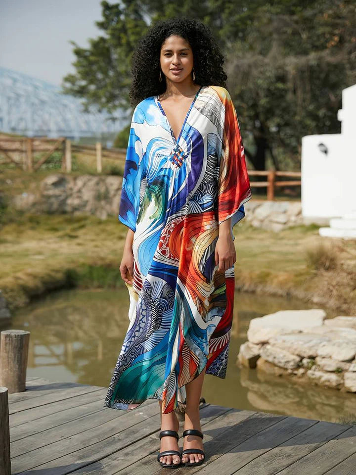 Kaftans  Floral Oásis Verão 2025 - Original Priya™